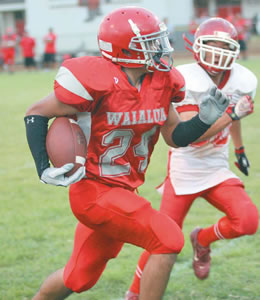 Waialua’s Adam Foster helped the Bulldogs earn their first playoff berth in 13 years. Photo from Joe Whittaker.