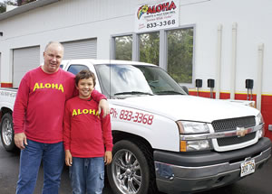 Shawn and Shane Murray of Aloha Termite and Pest Control. Photo by Byron Lee