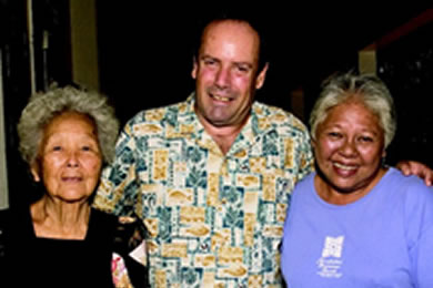 Janet Okazaki, Robert North and Cindy Drew