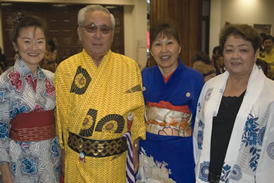 Jean Crosier, Husao Okamoto, Joann Nagai and Muriel Takahashi