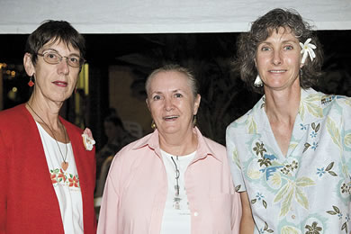Brenda Powell, Annie England and Brenda Becker
