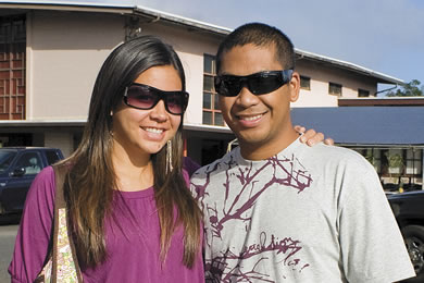 Sarah Desuacido and Wayne Agsalda