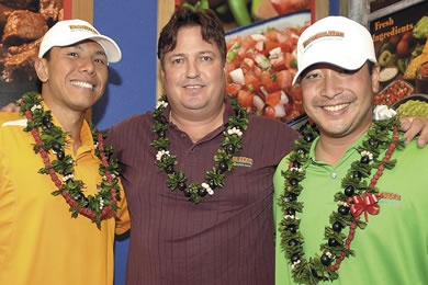 William Kim, Ken Nascimento and Reid Hoshide