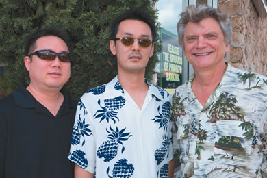 Mark Tanouye, Shinya Yarimizo and James Kraft 