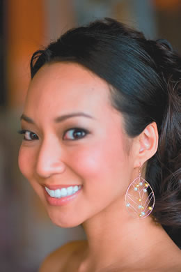 Cami Yano: Noelani Designs 'Haley' 14k gold-filled wire earrings with fresh water pearls $84