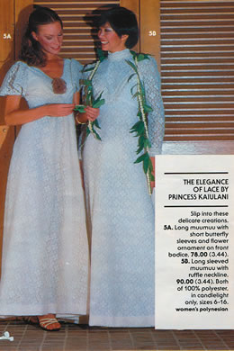 Founded by Jack and Joan Andersen, Princess Kaiulani Fashions celebrates its 50th anniversary this y