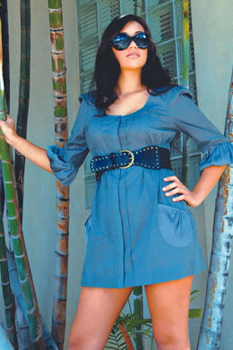 Karlee Coito: Lucca button-down dress $40
