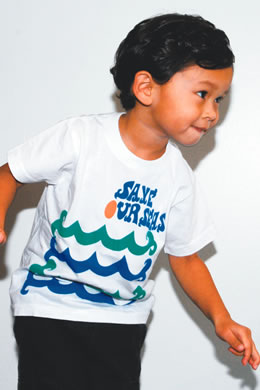 Hayzen Inouye: Ando & Friends ‘Sea Saver Kids’ tee $28