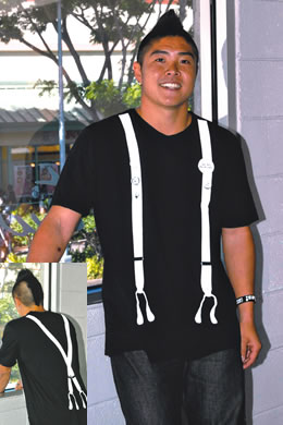 Nao Fukazawa: GPPR suspenders tee $32