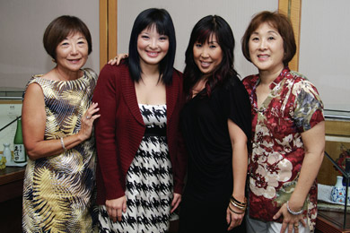Carol Fujie, Arianna Joy, Michelle Kaya and Carol Lau