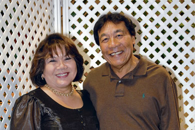 Tina and Ronnie Salvador