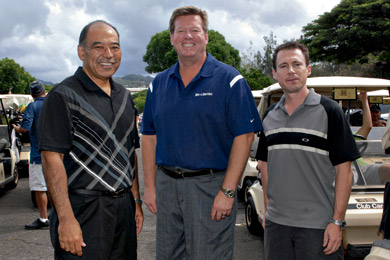 Jay Higa, Dave Kennedy and Mike Wiley