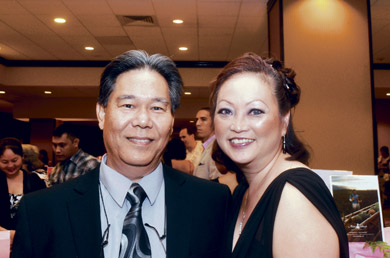 Dickson Tanga and Brenda Takahashi
