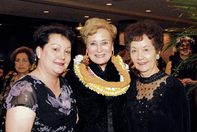 Karen Ruth Kung, Betty White and Mildred Ruth