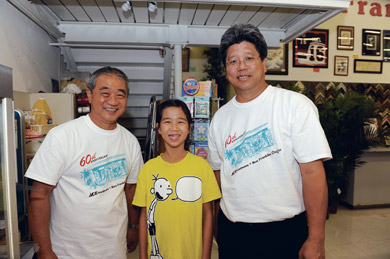 Roy Watanabe, Kayla So and Milton Fujii