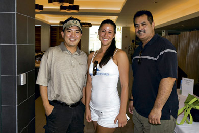 Jeff Shinagawa, Olivia Lucia and Felix Aetonu
