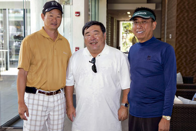 Ken Hayashida, Mike Kido and Sterling Kim