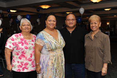Rita Castillo and Paula, Mitchell and Maile Kalima