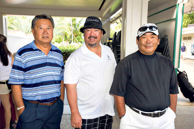 Clarence Takahashi, Rocky Nago and Mike Aoki