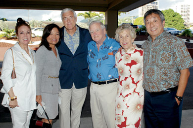 Kika Matsumoto, Sharon Shiroma Brown, Michael W. Perry, Sam and Mary Cooke and John Komeiji