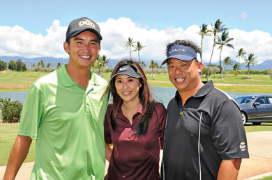 Casey Ching, Kristi Hirota and Jeff Mau