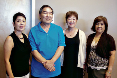 Karen Higa, Dean Lum, Susan Suehiro and Marilyn Sato