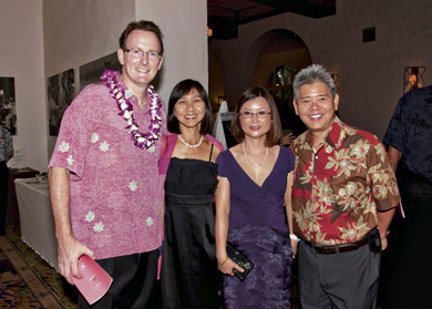 Craig Warren and Yvonne Lim-Warren, and Helen and Dr. Matt Lau