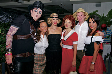Nate Smith, Heather Williams, Malia McManus, Lisa and Andrew Dudgeon, and Carrie Waltor