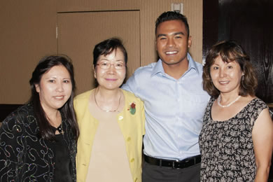 Vicki Kitajima, Jane Lee, Martin Han and Judy Shimabukuro