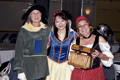 Ruth Sinclair, Alison Soong and Dolores Bahnsen
