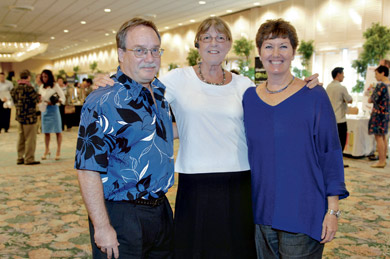 Jeff Kramer, Cheryl Gallagher and Ginger Waters