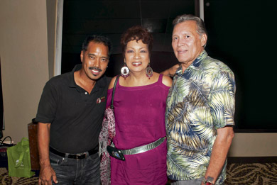 Michael Paulo, Melveen Leed and Miguel Reyes