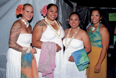 Fransonna Keb-Ah Lo, Chantel Peters, Laurie Alcain and Robyn Williams