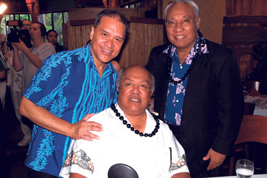 Bobby Akoi, Pulefano Galea'i and Samoa Fa'aiva