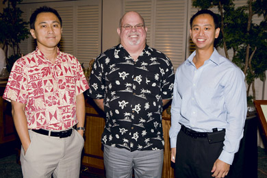 Clif Hue, Paul Maroni and Phil Woo
