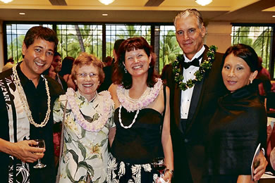 Andrew Torres, Victoria Marks, Dianne Brookins, Mike Strada and Mari Bovard