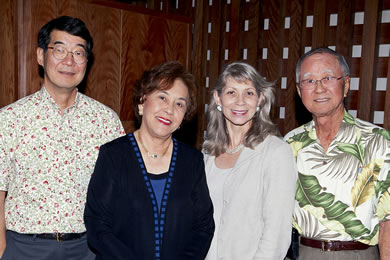 Mark Fukunaga, Elaine Mukai, Donna Vuchinich and Roy Takeyama