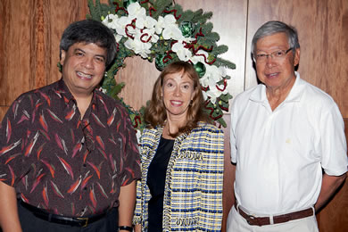 Joe Blanco, Shirley Daniel and Stuart Ho