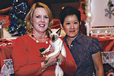 Donna Fujie with Heggy and Anne Chun
