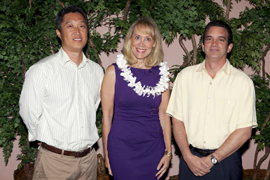 Scott Choi, Lisa Haeringer and RIchard Cricchio