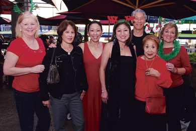 Linda Nelson, Brenda Li, Pat Kawakami, Amy Hiura, Gary Masuda, Namie Salz and Carla Kawakami