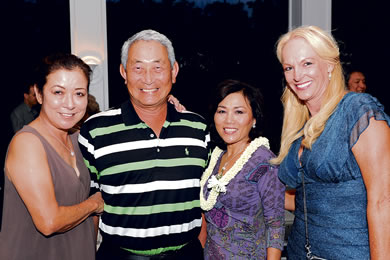 Yoko and Minoru Arakawa, Akemi Rogers and Leilani Pacheco