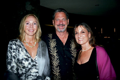 Cynthia Bartlett, Jon Grindle and Kathy Grindle