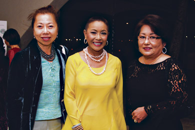 Anna Meng, Jackie Takeshita and Diane Ohyoung