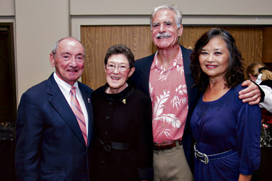 David and Margaret Leonetti, Rich Turbin and Rai Saint Chu