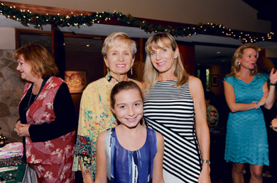 Sharon Fairbanks, and Caroline and Lori Feldman