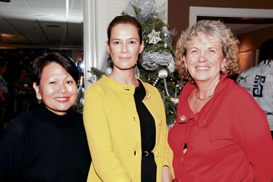 Donna Tanoue, Norma Spierings and Ruthann Quitiquit