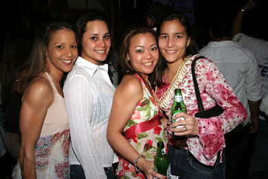 Roslyn Kaaa, Shana Rivera, Kaipolani Chang and Jaelene Kaaa