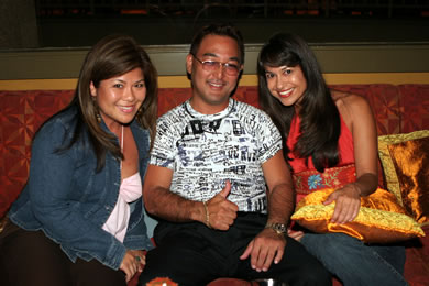 Lora Han, Justin Yoshino and Rochelle Vidinha