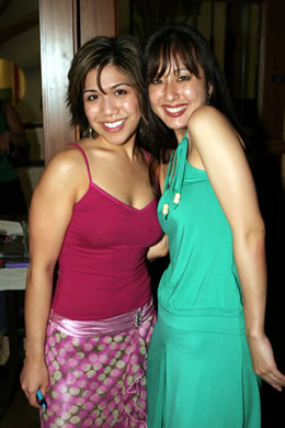 Katra Cuskaden and Nicole Santiago